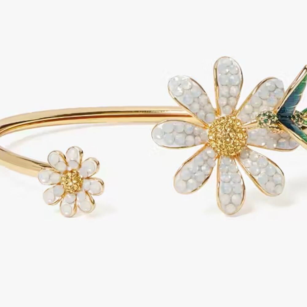 NWT Kate Spade Dazzling Daisy Flex Cuff
